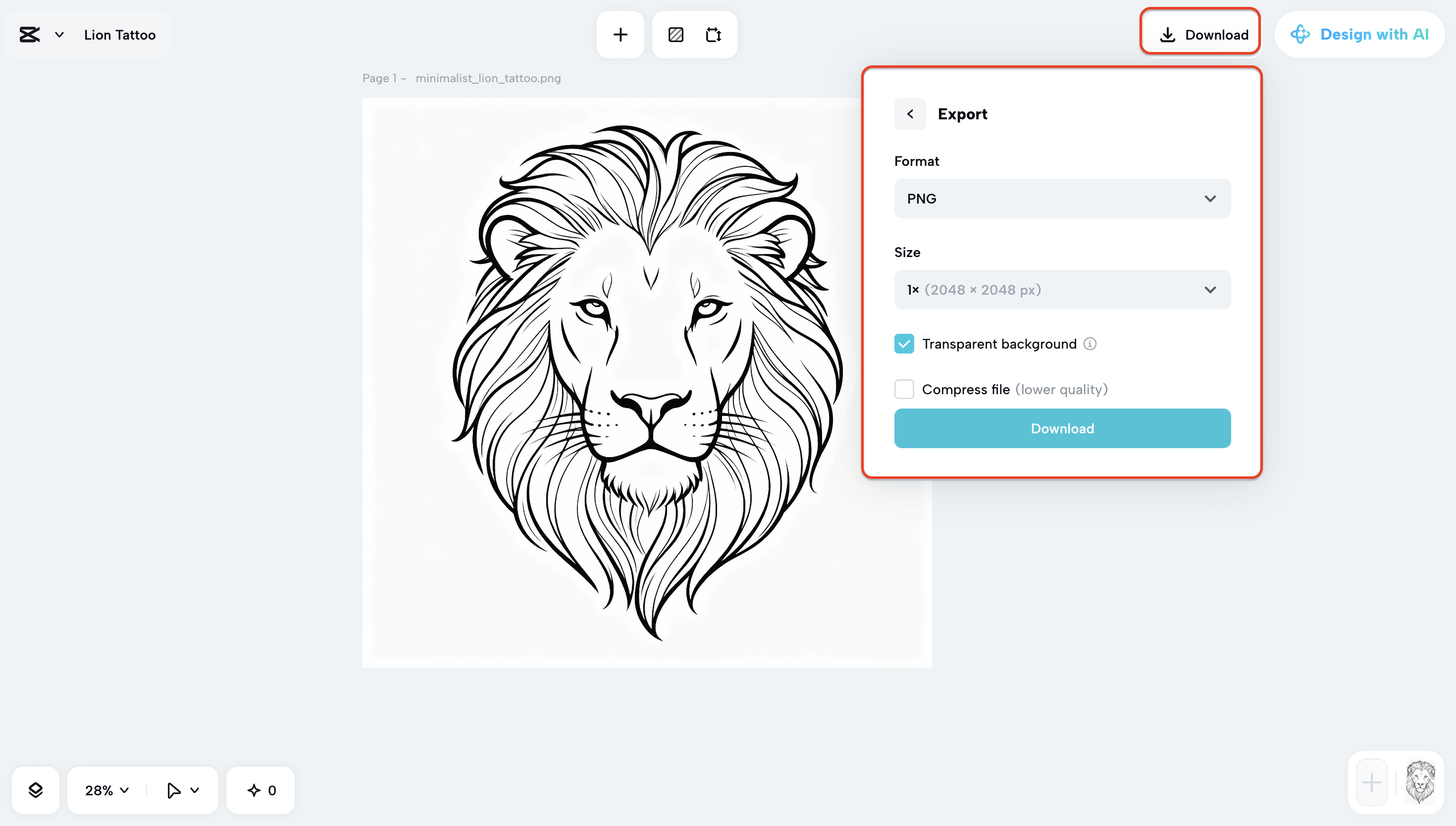 Hoàn tất và xuất