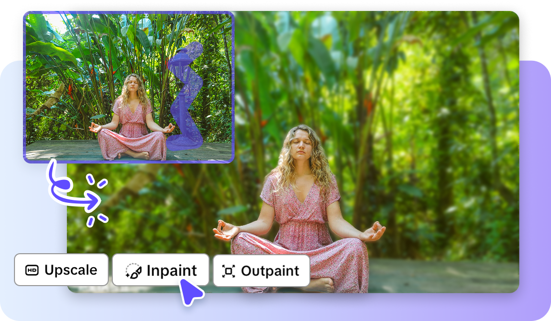 Варианты редактирования в Pippit