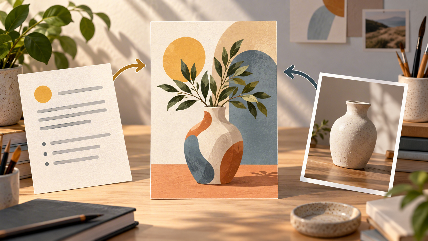 Text Prompt or Reference Image? Choose Your AI Image Starting Point