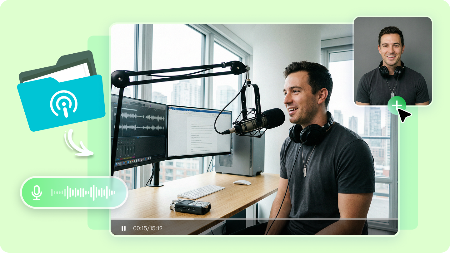 How to Create Podcast Visualizer: 3 Online Tools for Every Creator