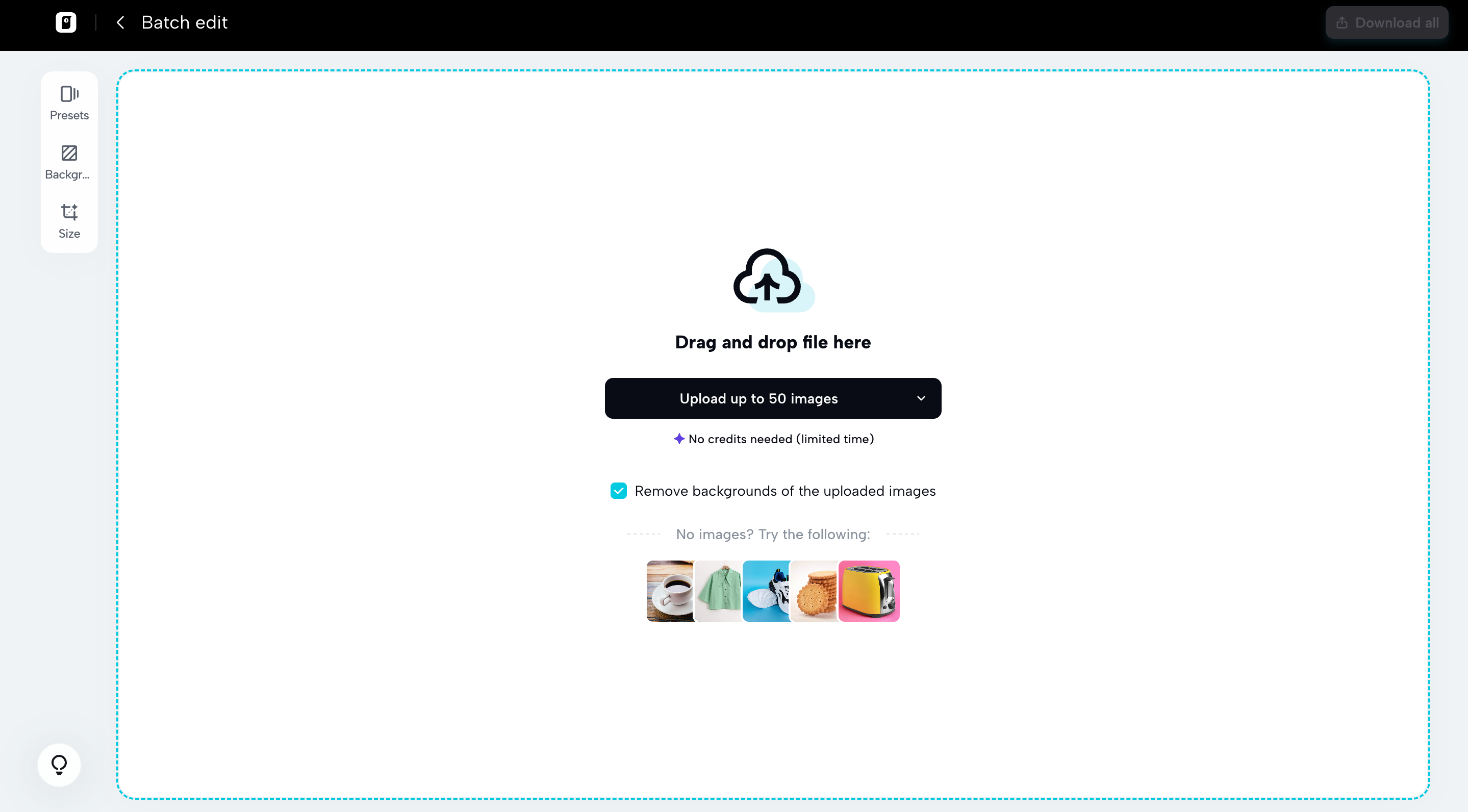 Pagproseso ng imahe nang maramihan