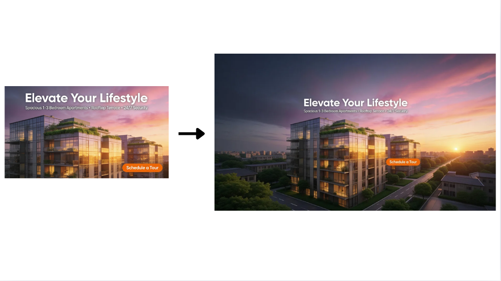 Expand feature in Dreamina