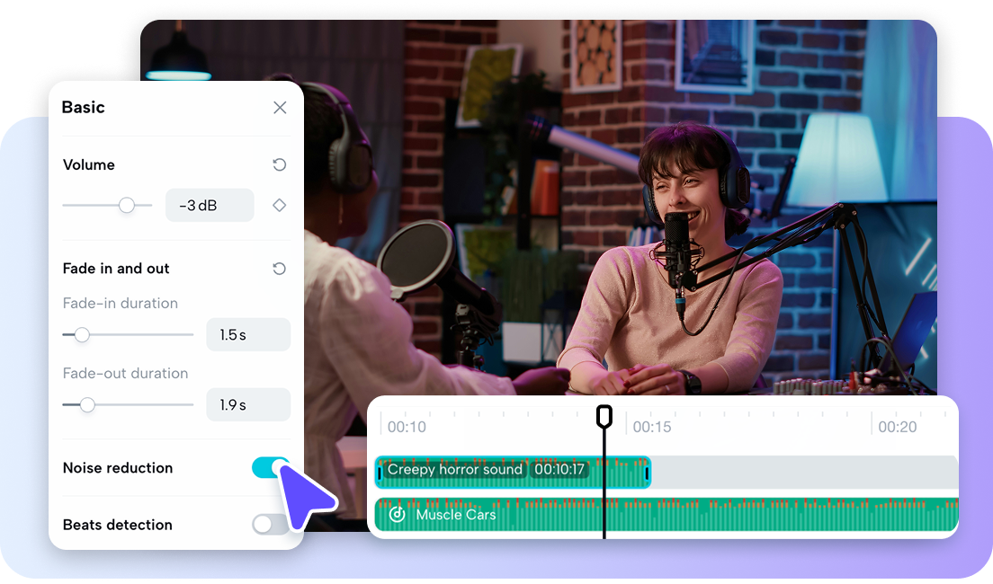 Increase volume with high quality