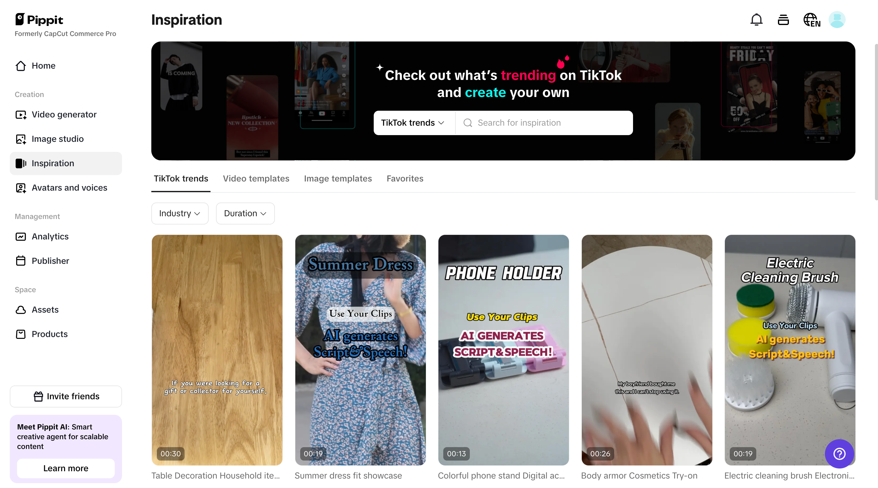Customizable templates