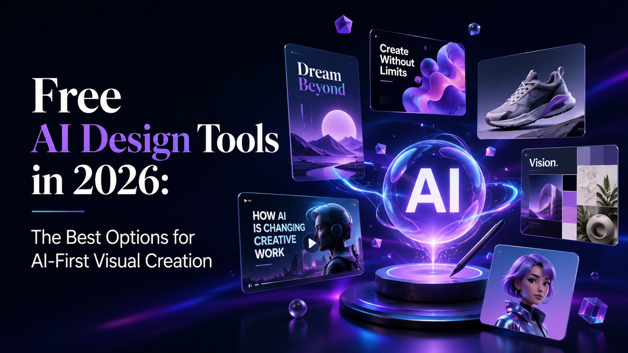 Free AI Design Tools in 2026: The Best Options for AI-First Visual Creation