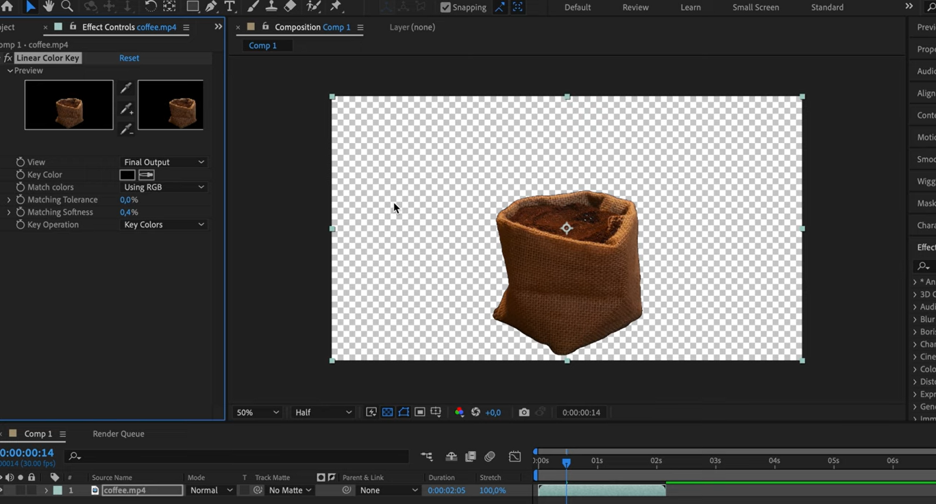Fine-tune the removal effect