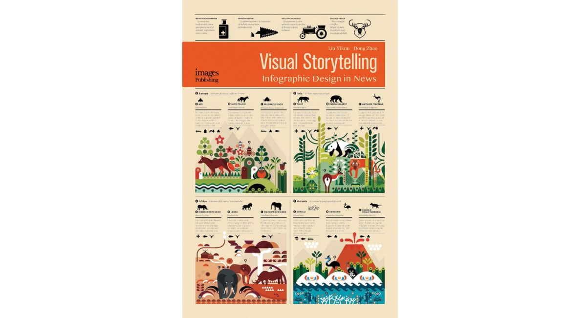 Visual storytelling with illustrations in a poster