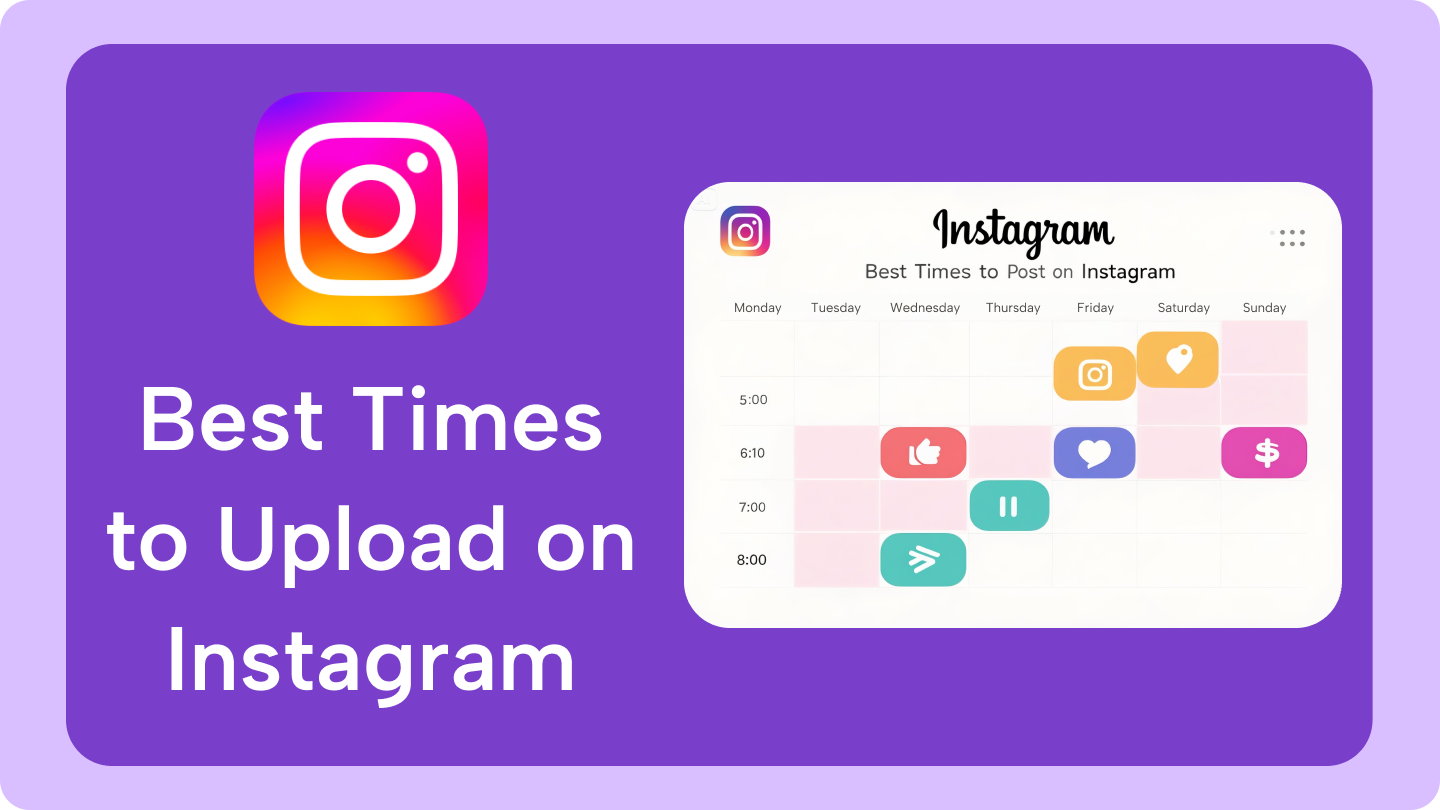 best times to upload on instagram