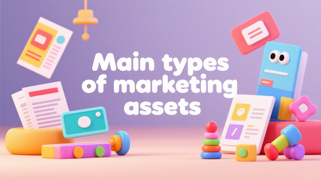 Main types of marketing assets