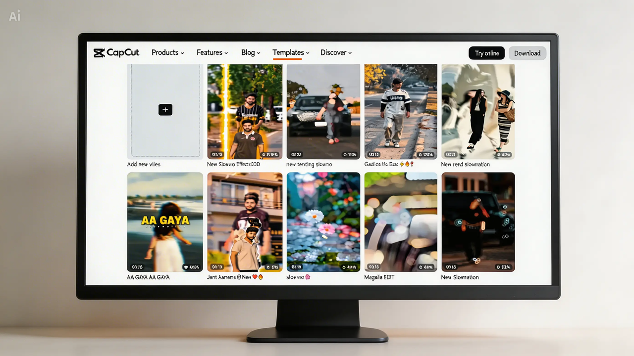 new templates in CapCut