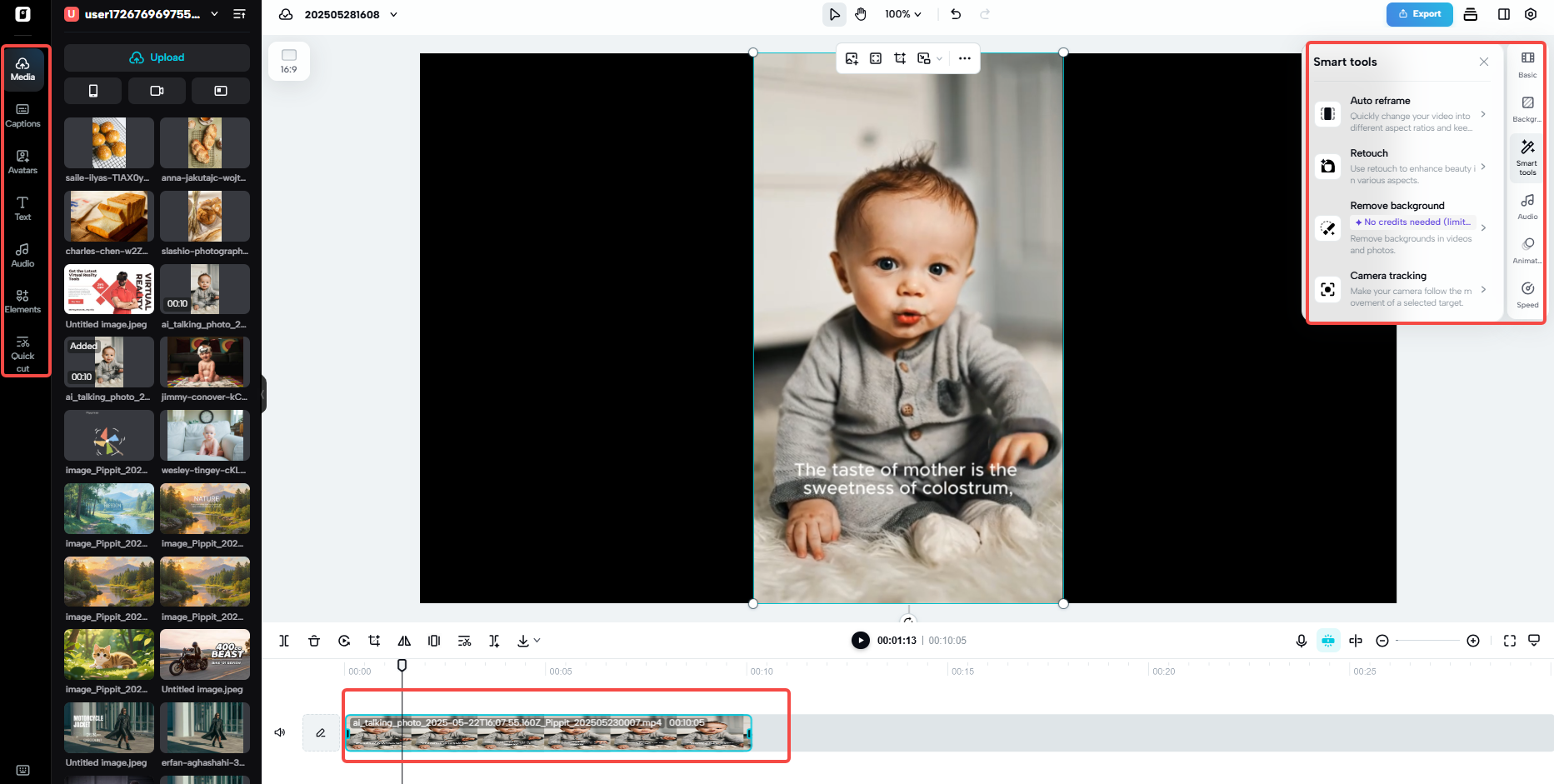 I-edit o ibalik ang iyong video.