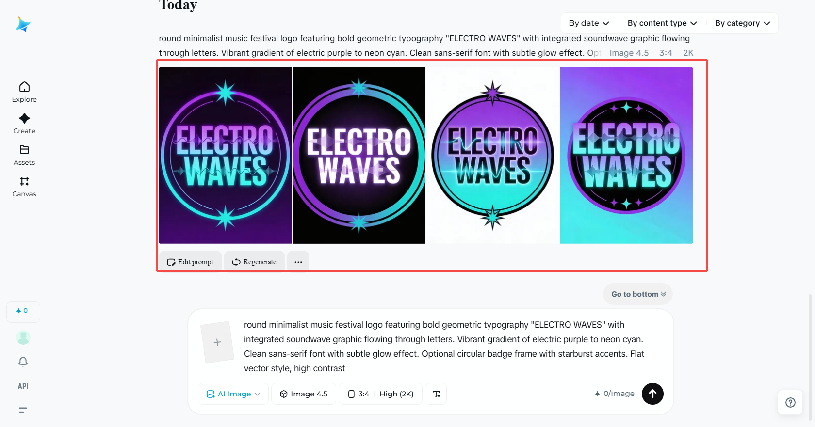 Personalizați sigla festivalului de muzică