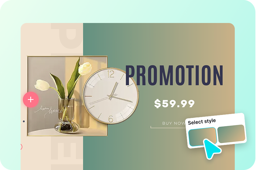 Gradient backgrounds for business presentation slides