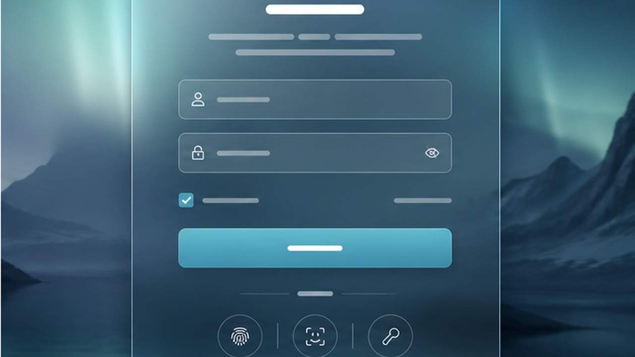 Login Page Design Generator Prompt Ergebnis 3
