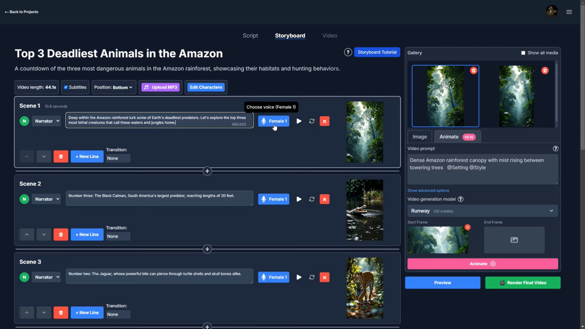 EasyVid - reddit AI video generator