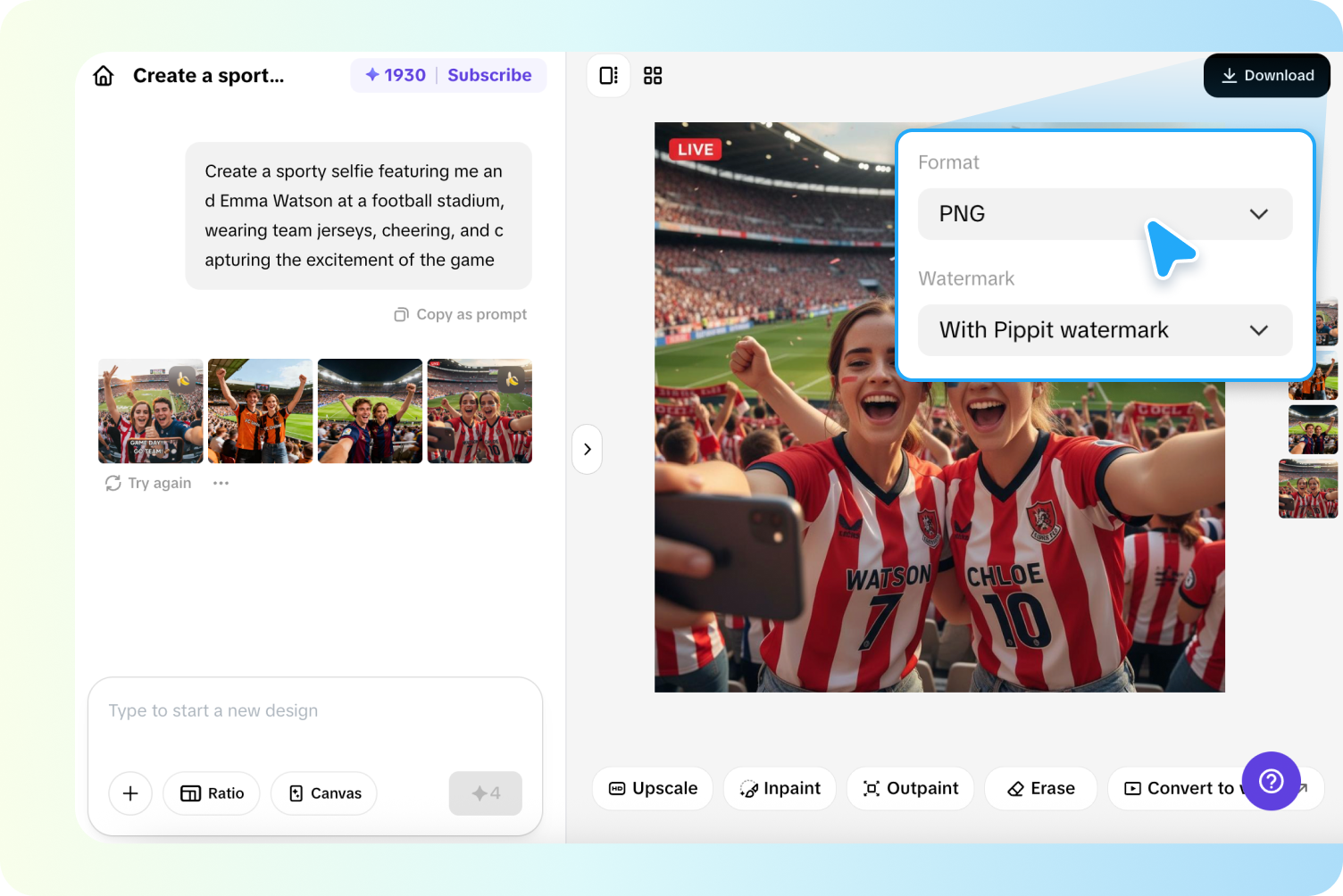 ส่งออกภาพเซลฟี่กับคนดัง