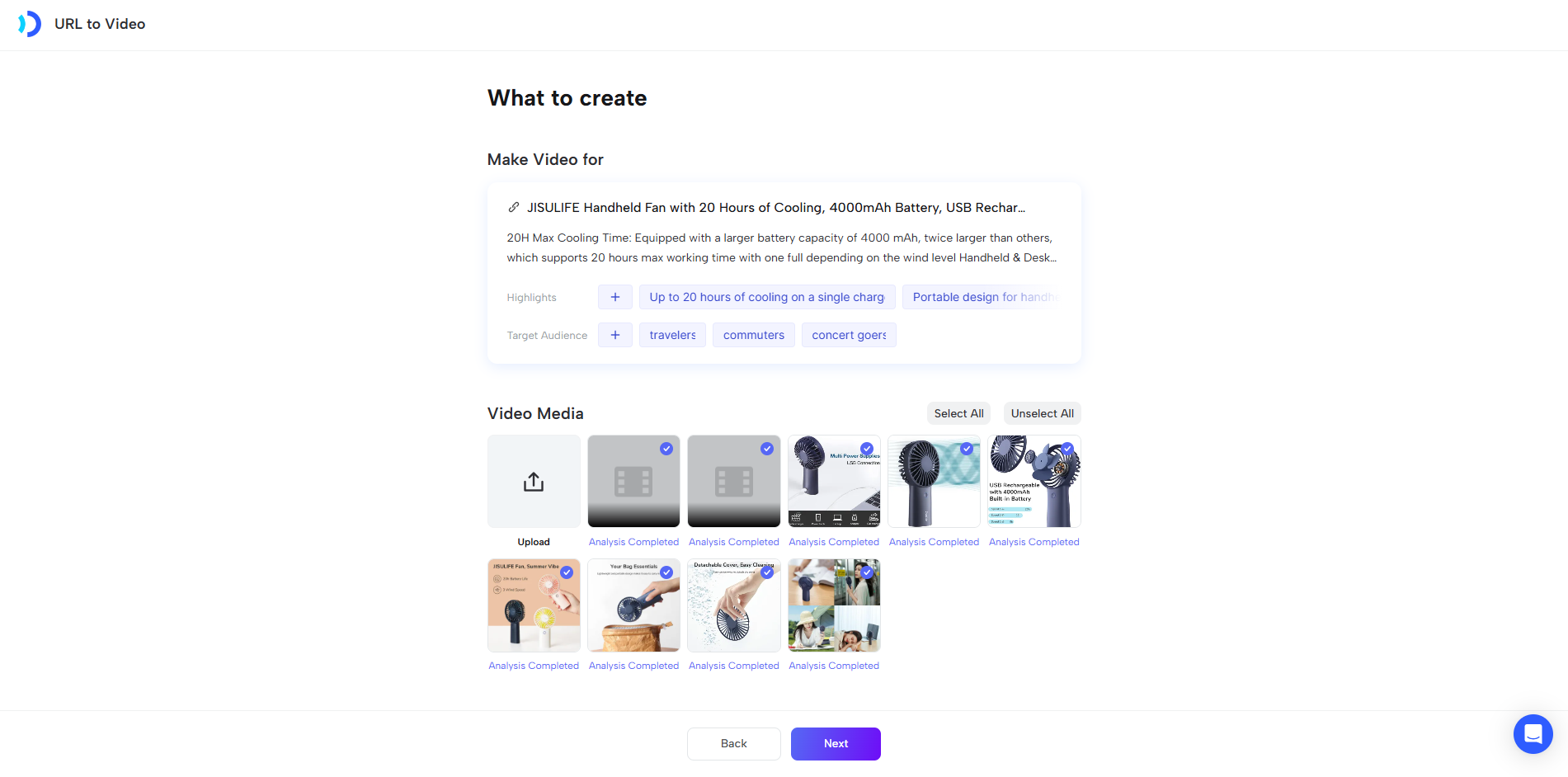 Интерфейс JoggAI — быстрый и надежный инструмент для генерации видео по ссылке.