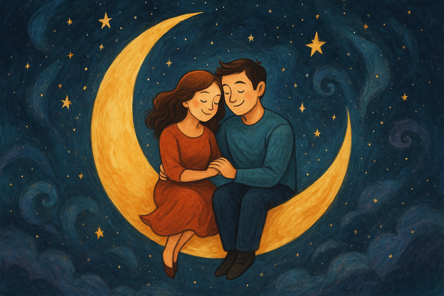Storybook-like drawing