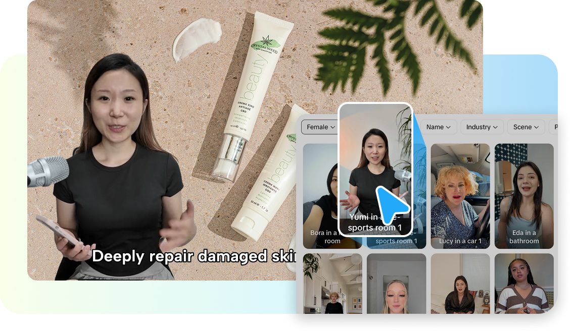 Create voice actors in different languages