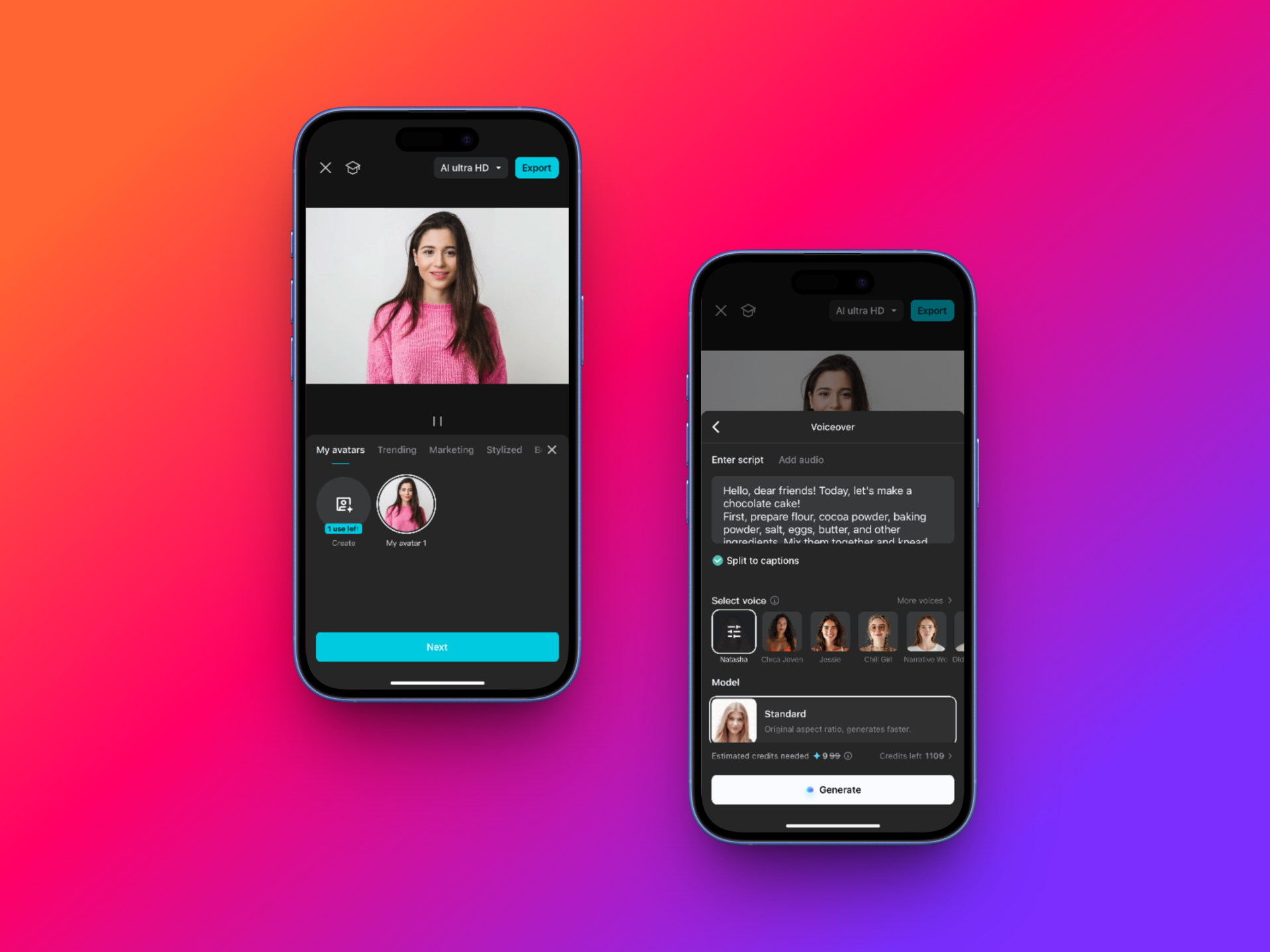 Generate your own avatar