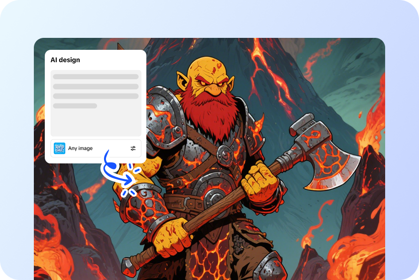 Develop game characters 