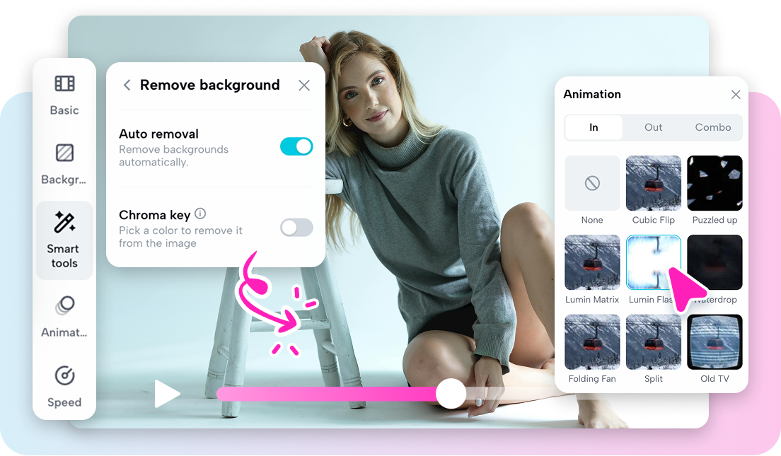 TikTok 視頻編輯器