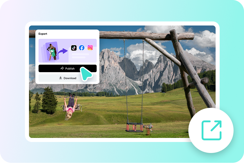 Export and share easily