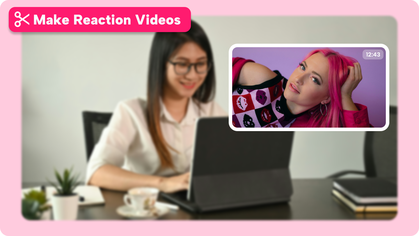 How to make reaction videos 