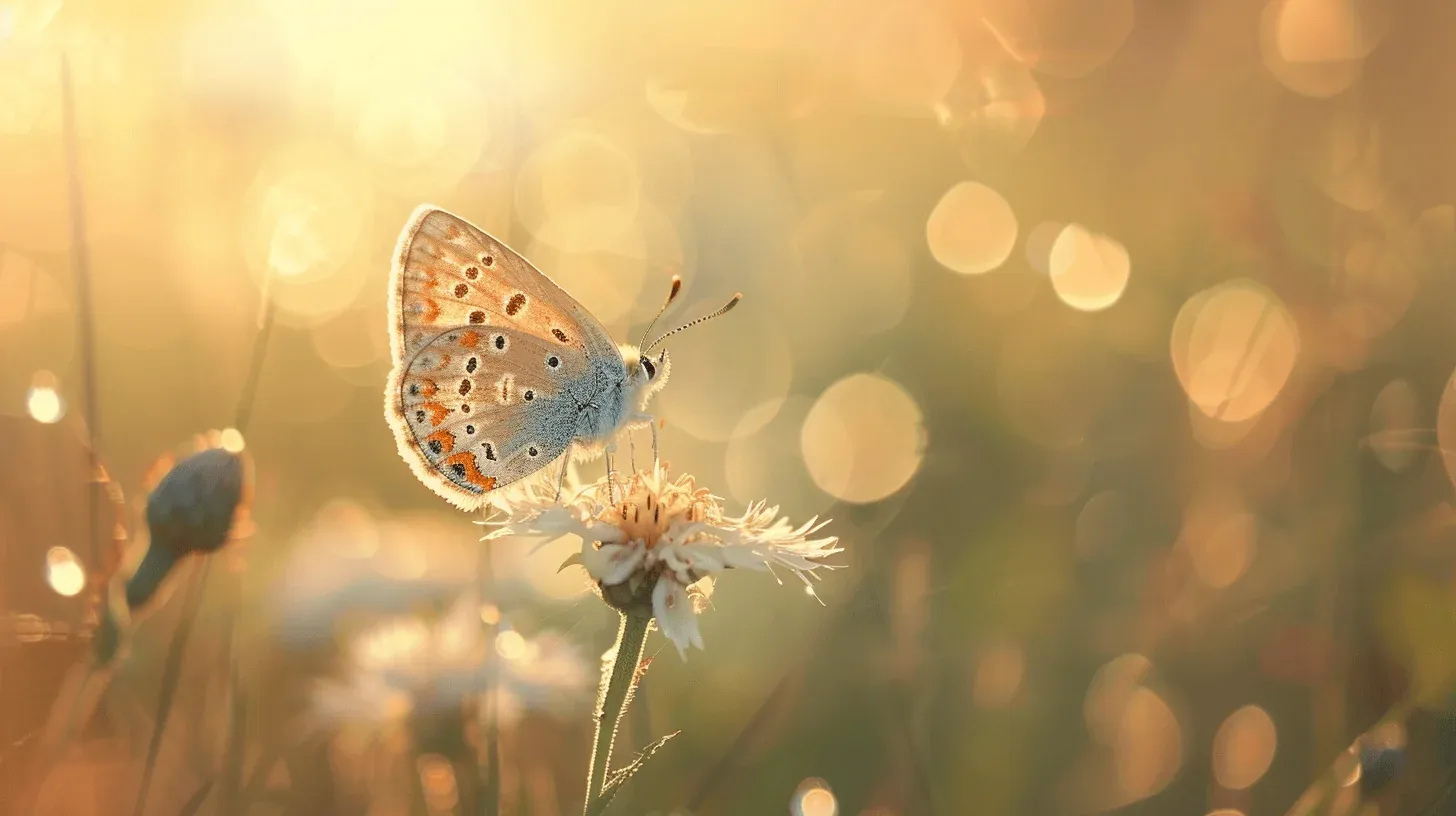 Light play - an image with shallow depth of field