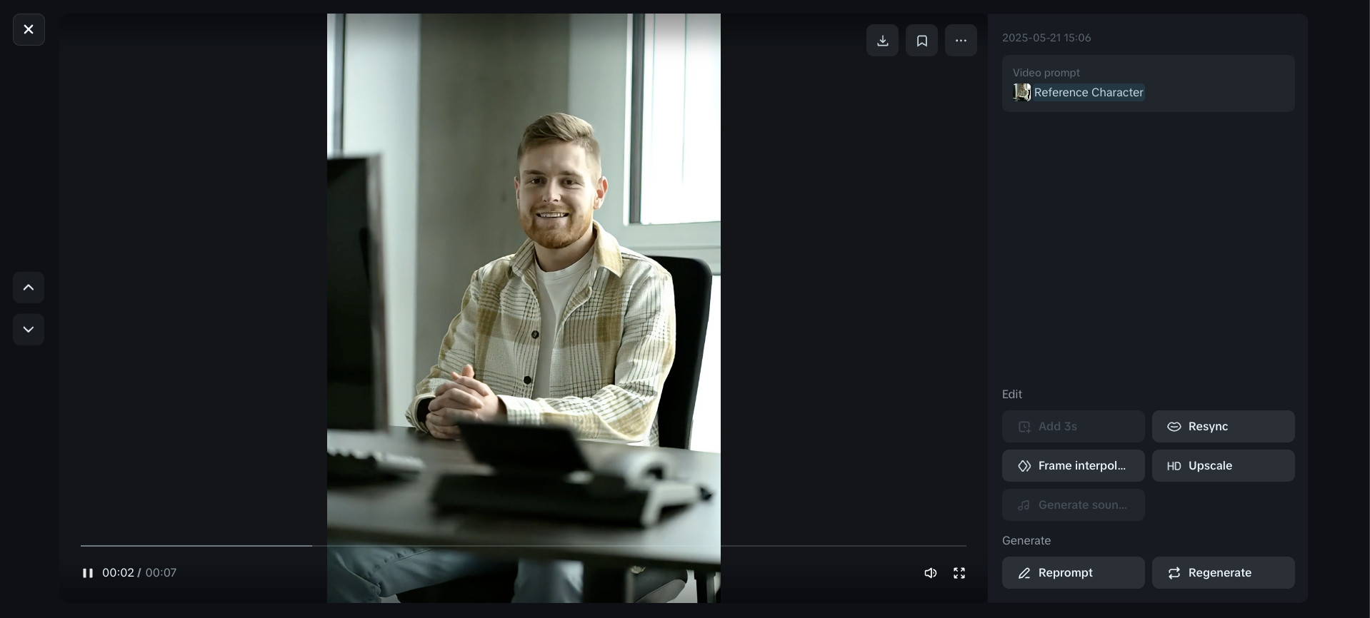 Presentador de negocios