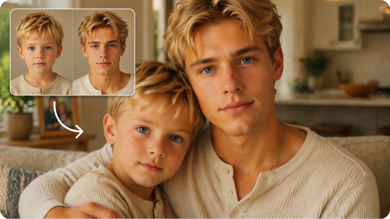 KI-Bild-zu-Bild-Transformation für Jugendliche mit Seedream 5,0 Pro