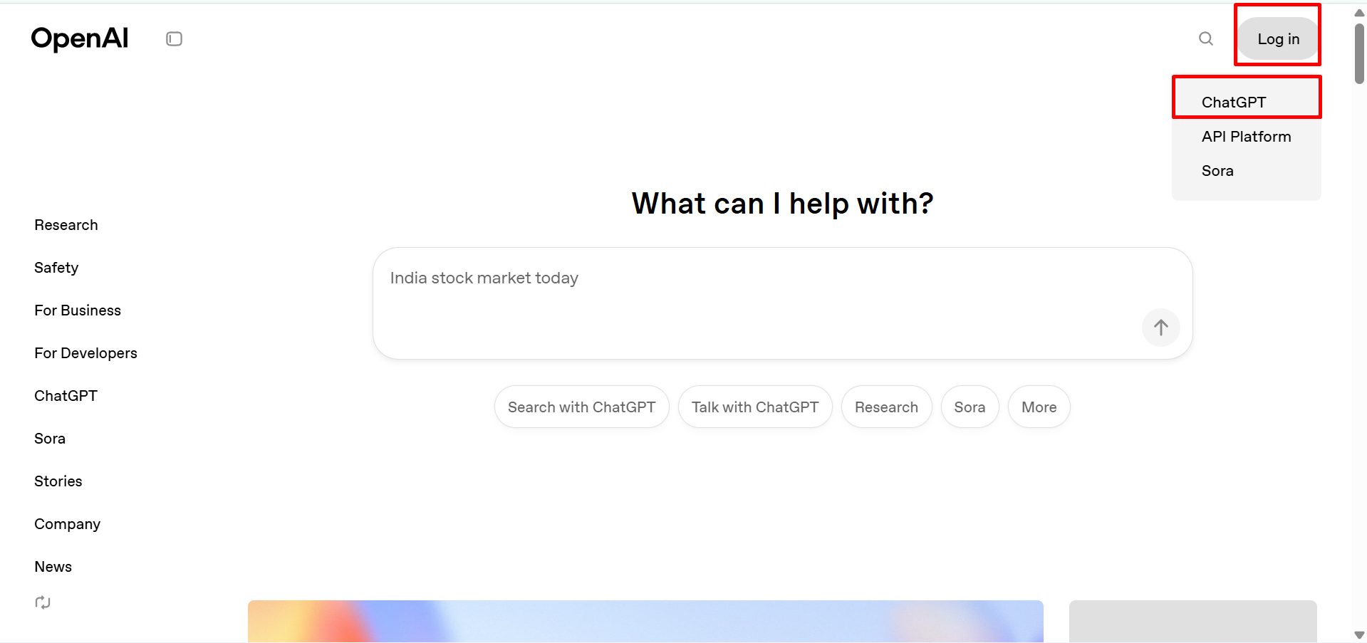 สร้างบัญชี OpenAI