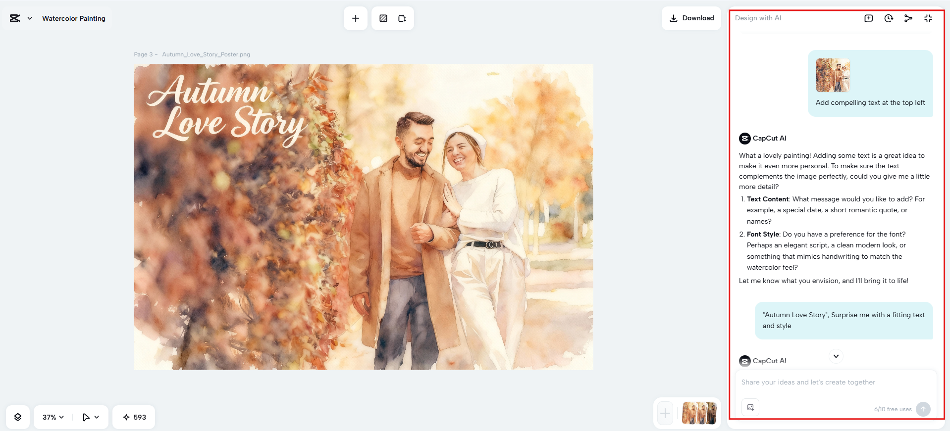 Edit your image with texts/prompts