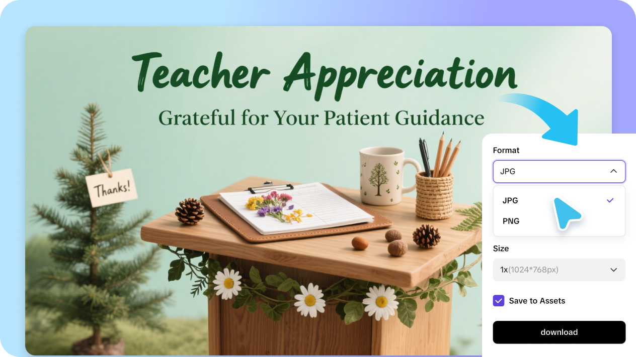 Multiple download formats