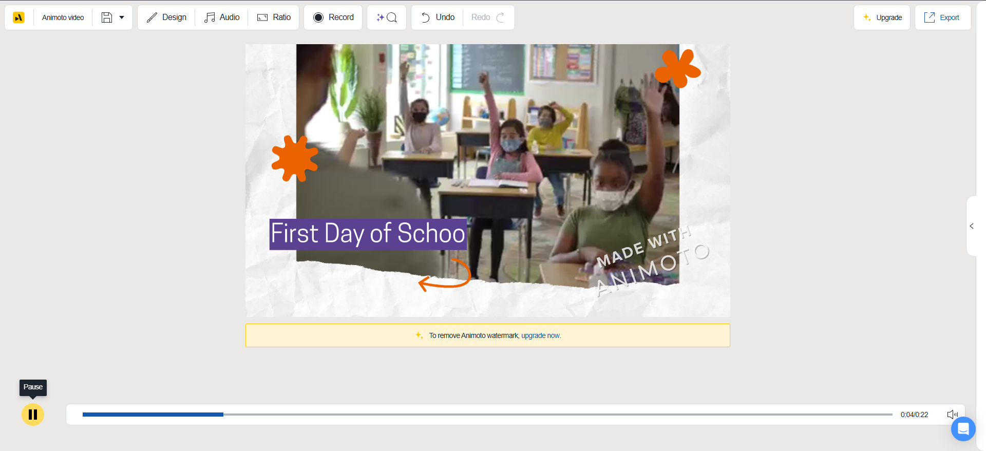 photo video app song