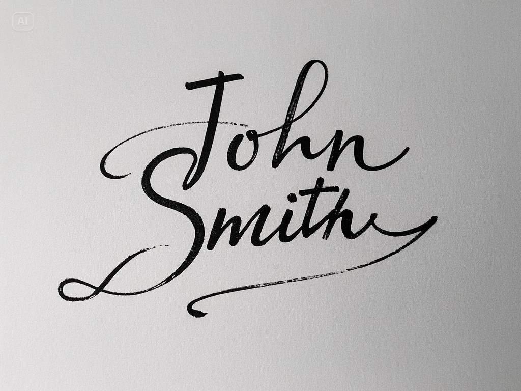 ai generated signature
