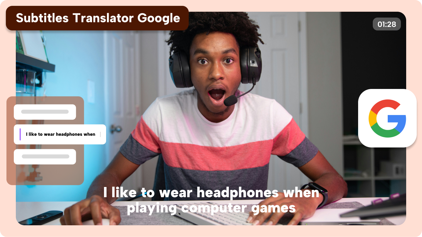 undertextöversättaren Google