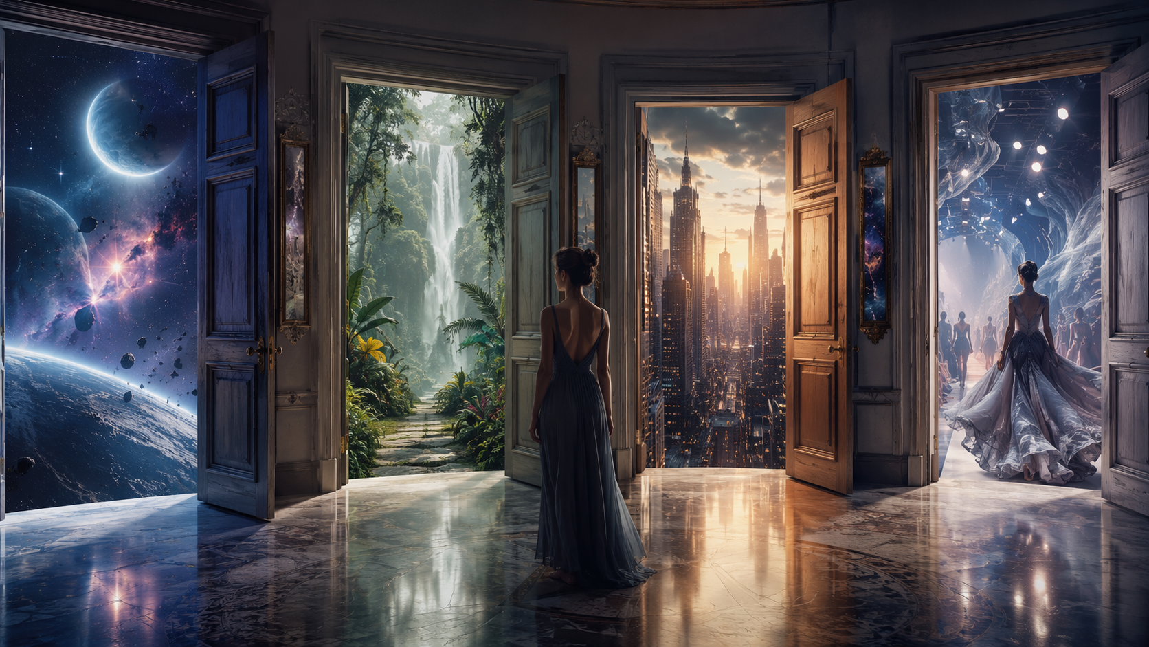 Exemple d'invite Dreamina Inspo IA 6 : Humeur d'affiche créative