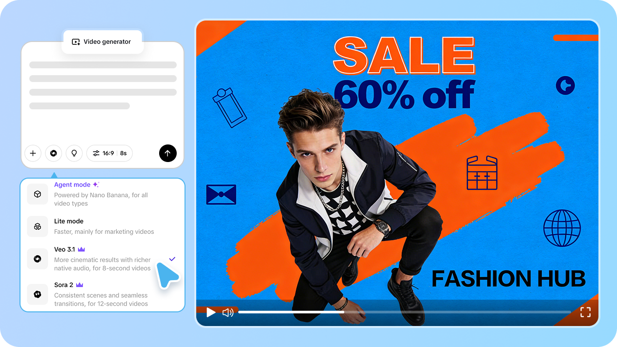 Generate YouTube ads from any input