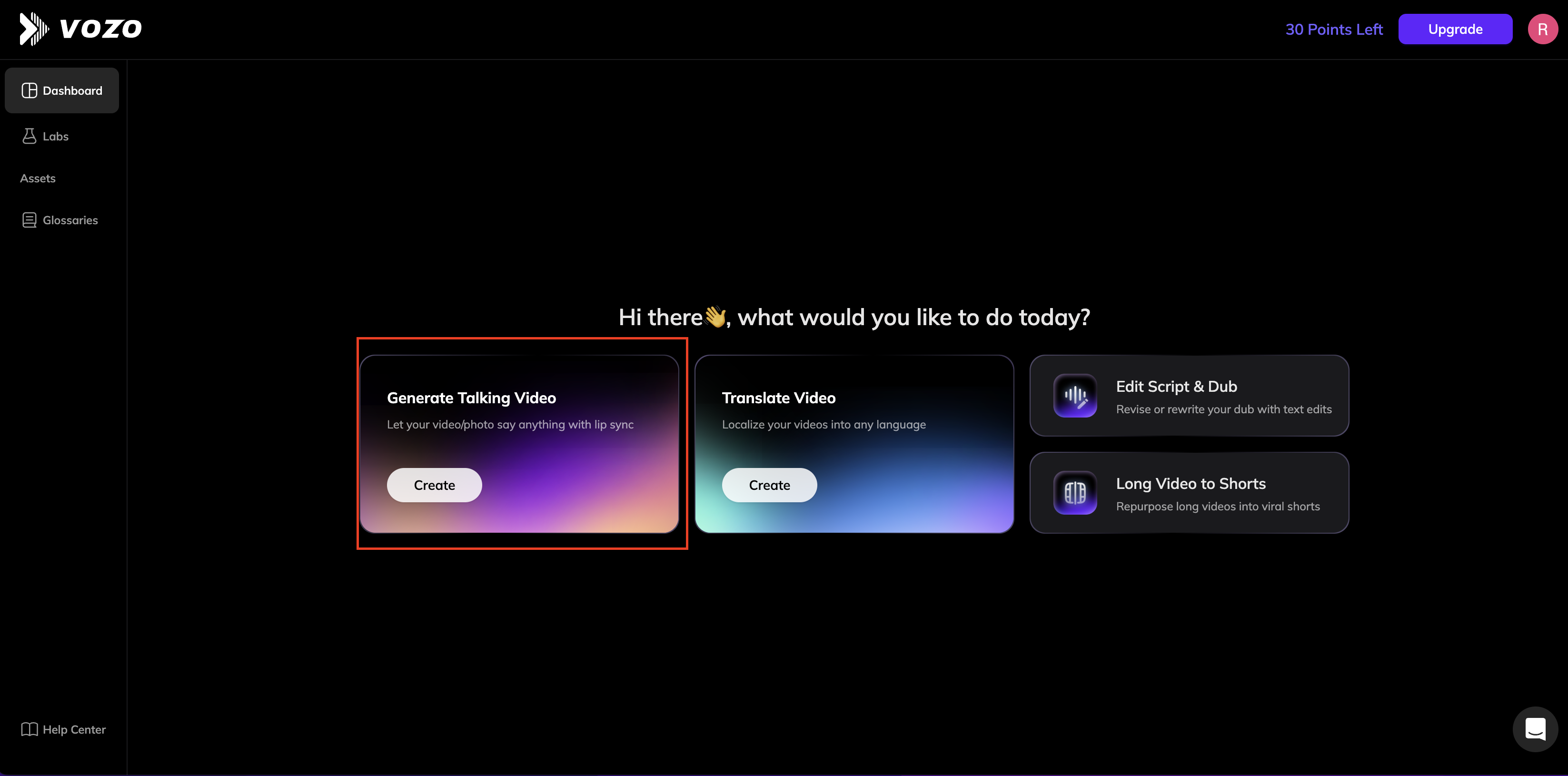 Start with video project