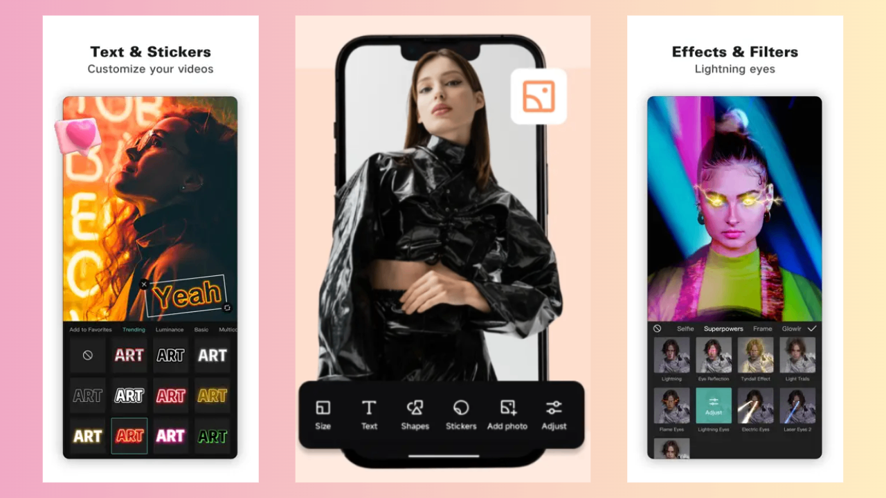 CapCut App: All-in-one AI free photo enhancer