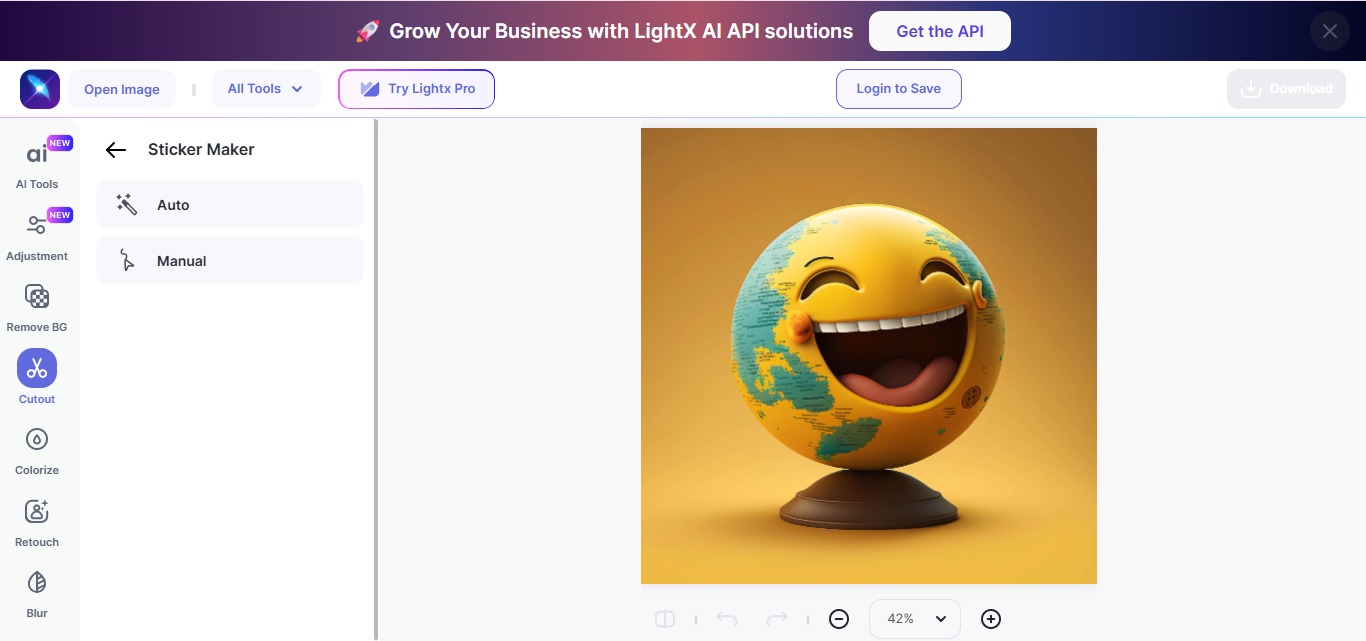 LightX  - the best tool for funny photo editing online