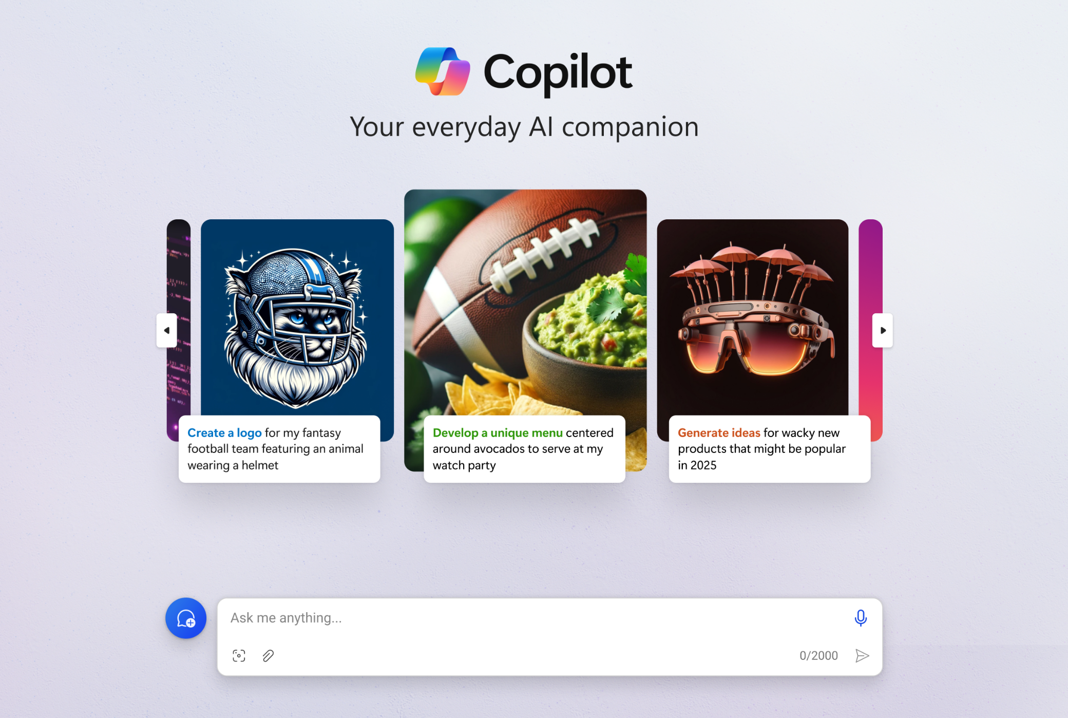 Generatore di immagini Microsoft Copilot