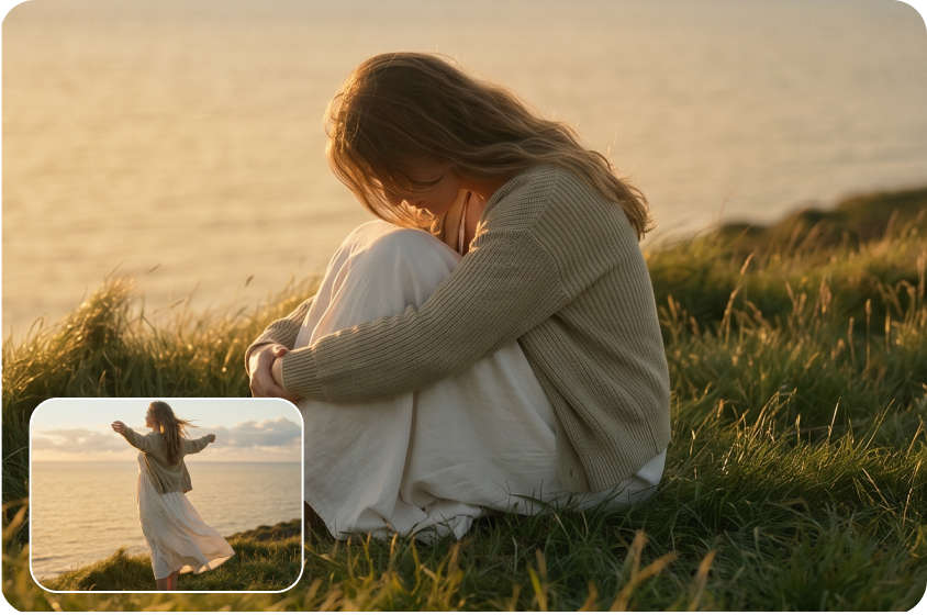 Instant camera angle change without reshoots
