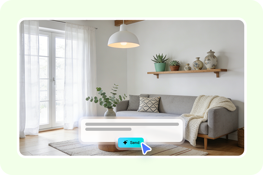 Generate accurate interior designs for free 