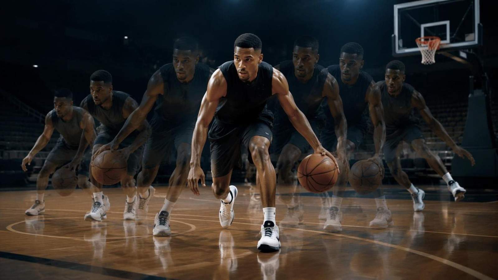 basketball motion transfer AI template cover