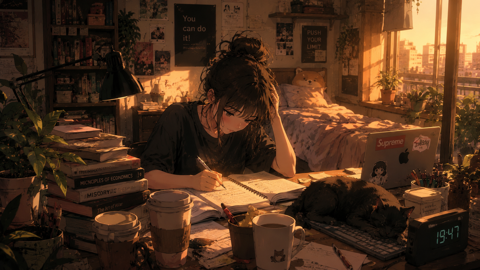 Lo-fi study session