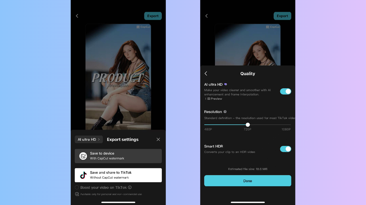 生成並匯出您的最終視頻。