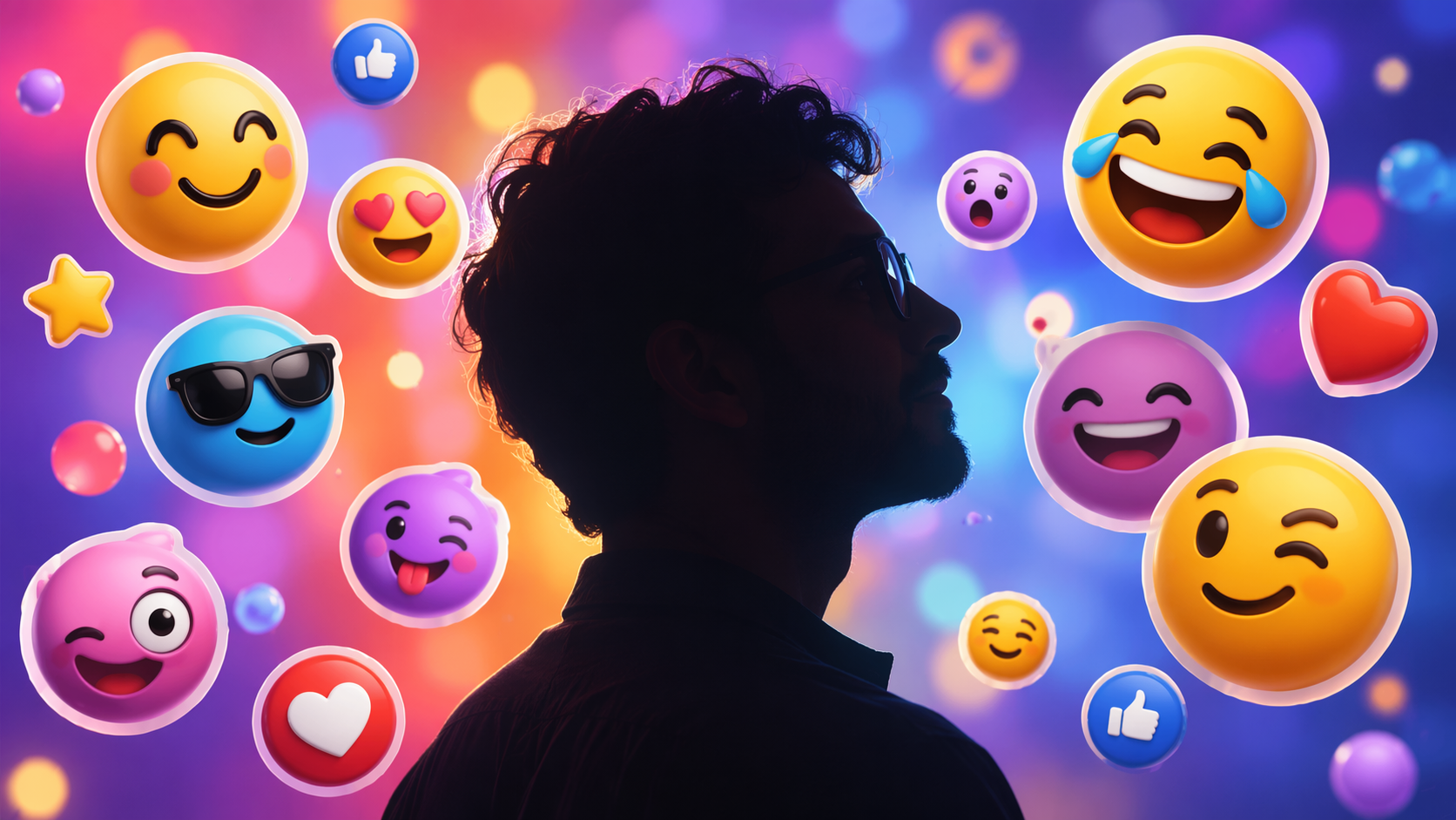 Dreamina Turn Photo into Emoji prompt example 3: Cute Reaction Face