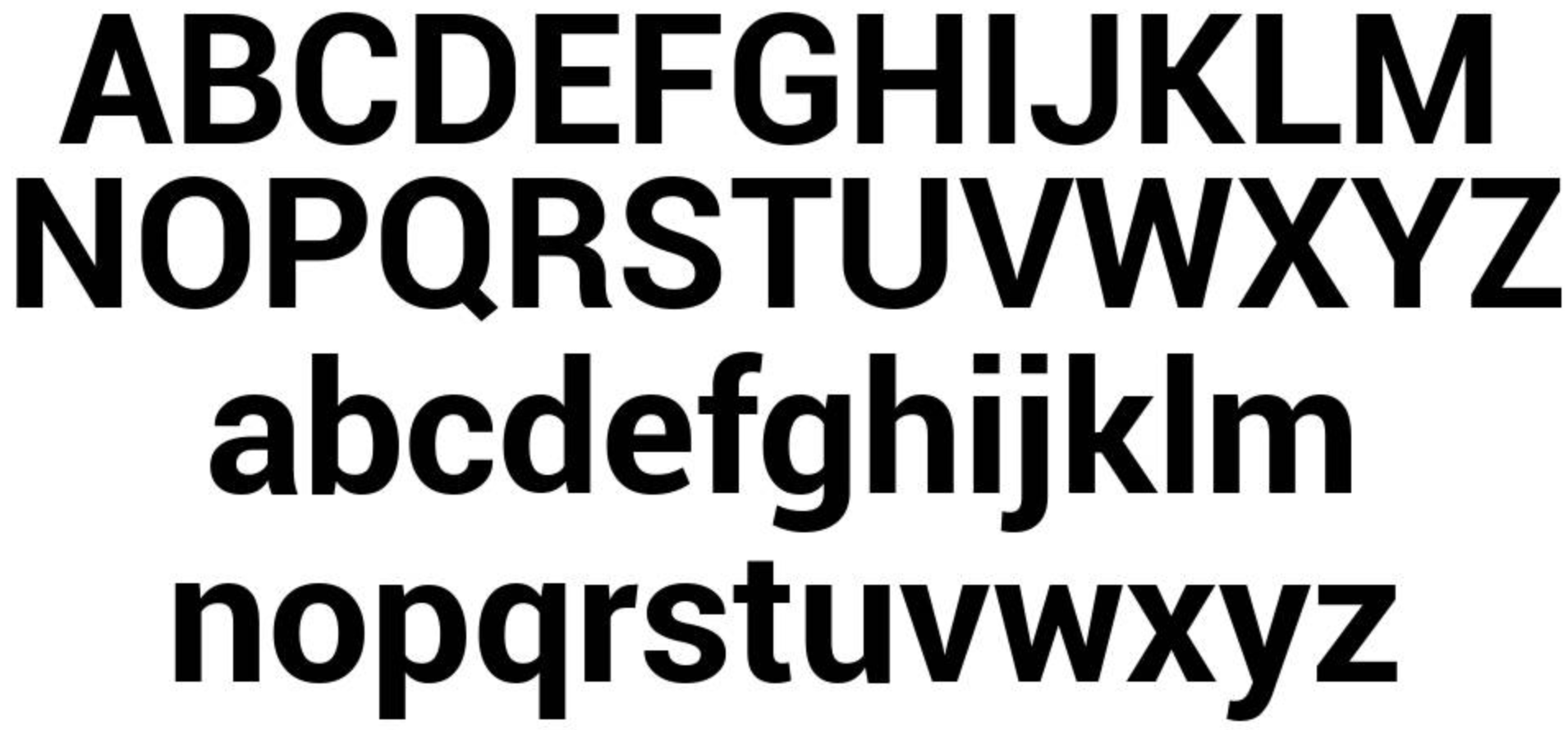 5 unique fonts to write text online: Roboto